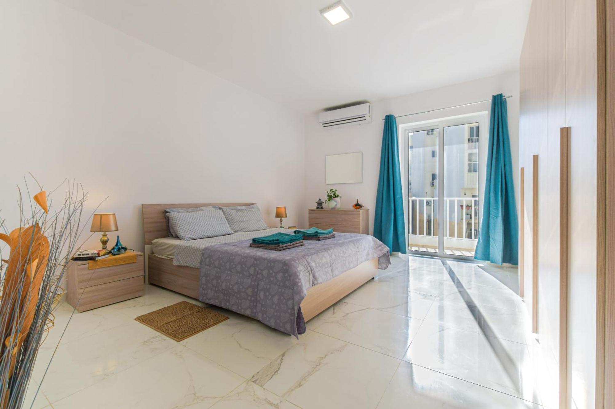Spacious Brand New Apartment 3 Bdr 2Bth Bugibba 圣保罗湾城 外观 照片