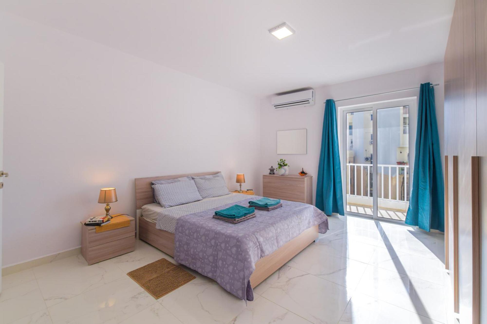 Spacious Brand New Apartment 3 Bdr 2Bth Bugibba 圣保罗湾城 外观 照片