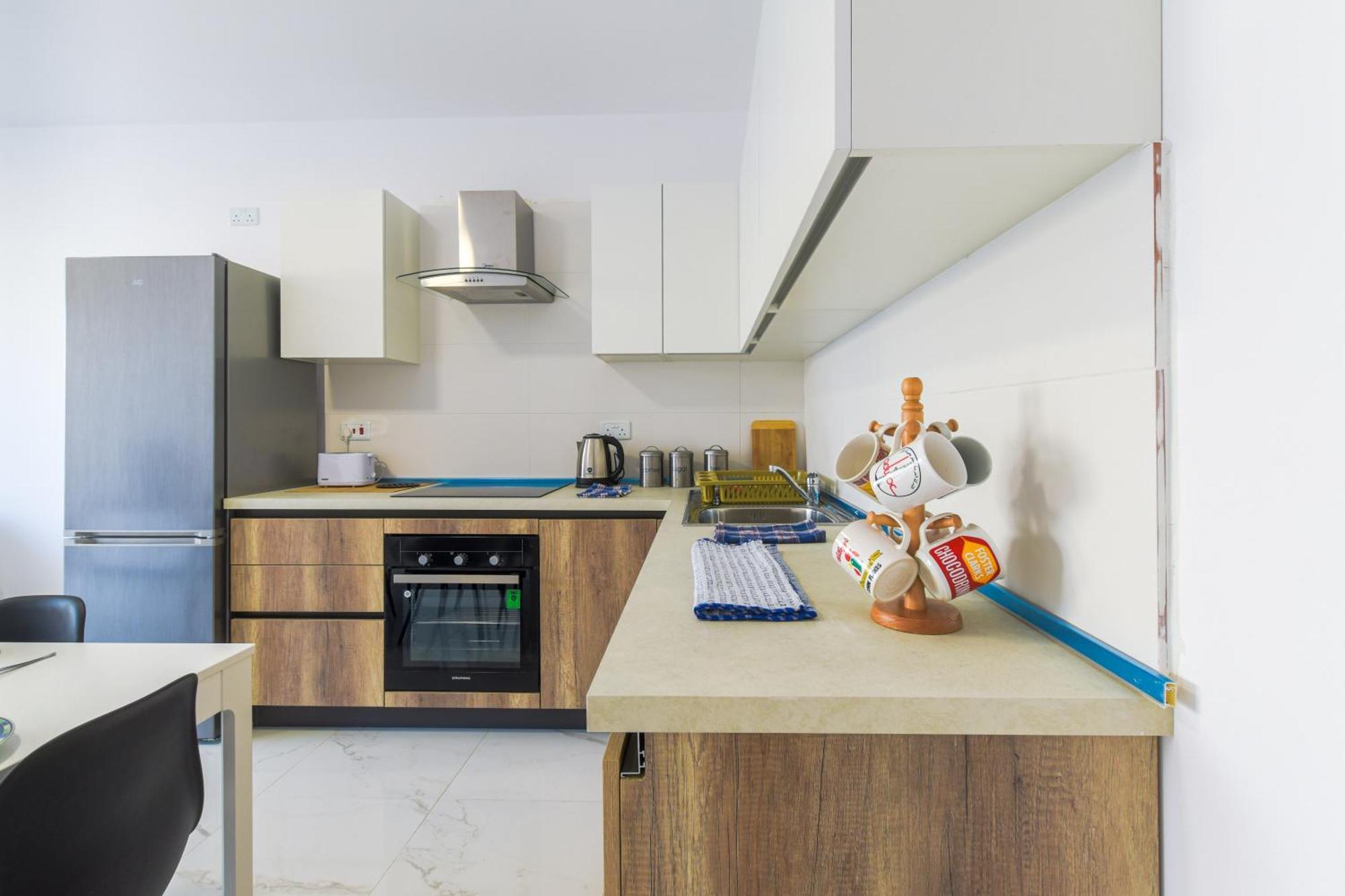 Spacious Brand New Apartment 3 Bdr 2Bth Bugibba 圣保罗湾城 外观 照片